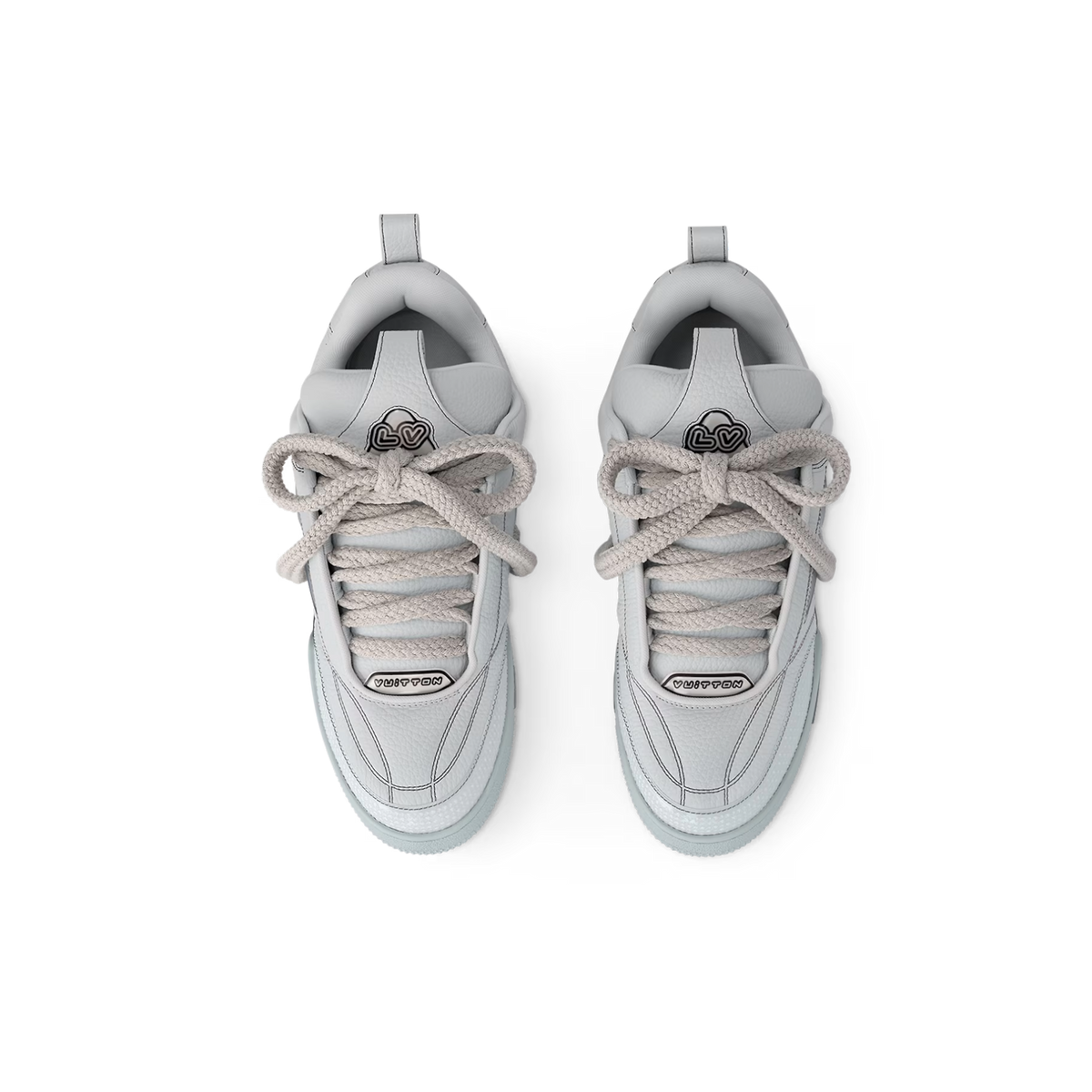 LV SKATE TRAINERS SNEAKERS 'LUXURY GREY'
